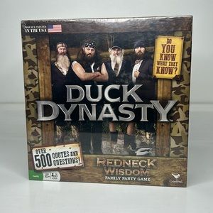 Duck Dynasty 🦆 2013 Redneck Wisdom Family Party Board Game New, Unused & Sealed